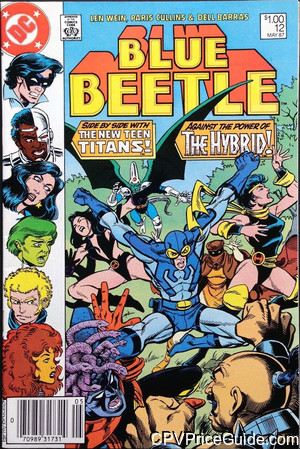 Blue Beetle #12 $1.00 Canadian Price Variant Comic Book Picture