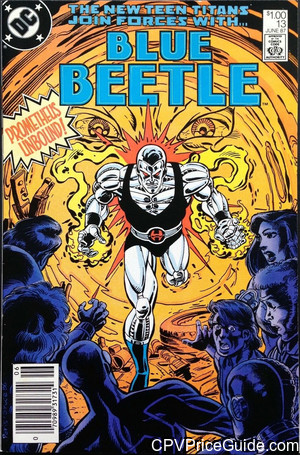 Blue Beetle #13 $1.00 CPV Comic Book Picture