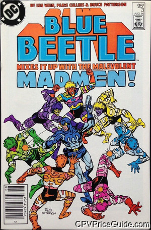 Blue Beetle #3 95¢ CPV Comic Book Picture