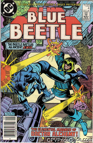 Blue Beetle #4 $1.00 CPV Comic Book Picture