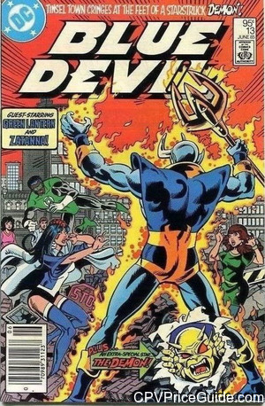 Blue Devil #13 95¢ Canadian Price Variant Comic Book Picture