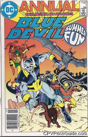 Blue Devil Annual #1 $1.75 CPV Comic Book Picture