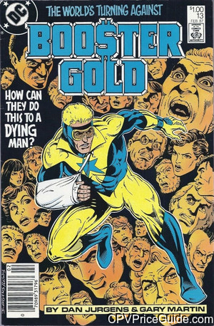 Booster Gold #13 $1.00 CPV Comic Book Picture