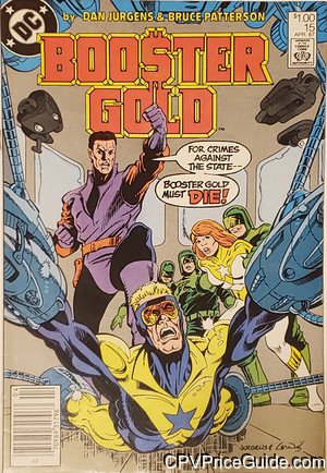 Booster Gold #15 $1.00 Canadian Price Variant Comic Book Picture