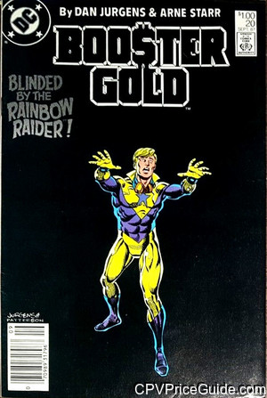 Booster Gold #20 $1.00 Canadian Price Variant Comic Book Picture