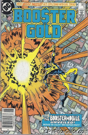 Booster Gold #5 95¢ CPV Comic Book Picture