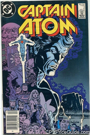 Captain Atom #2 $1.00 Canadian Price Variant Comic Book Picture
