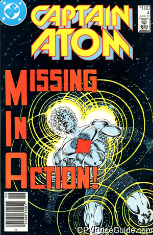Captain Atom #4 $1.00 Canadian Price Variant Comic Book Picture