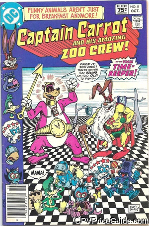 Captain Carrot #8 75¢ CPV Comic Book Picture