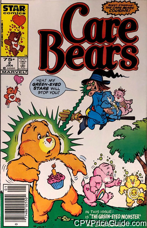 Care Bears #2 75¢ Canadian Price Variant Comic Book Picture