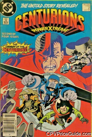 Centurions #2 $1.00 Canadian Price Variant Comic Book Picture