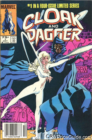 Cloak and Dagger Limited Series #1 75¢ CPV Comic Book Picture