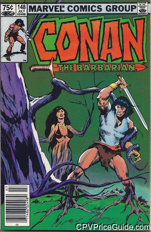 conan the barbarian 148 cpv canadian price variant image