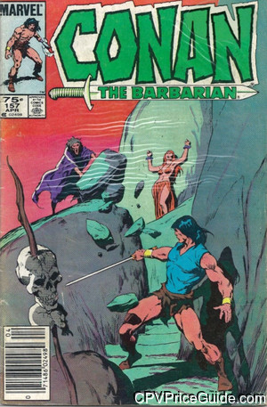 Conan the Barbarian #157 75¢ CPV Comic Book Picture