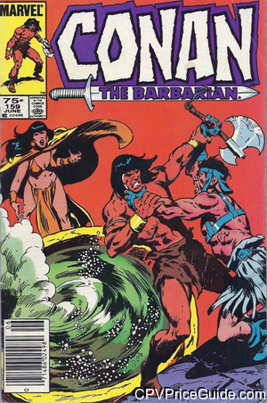 Conan the Barbarian #159 75¢ CPV Comic Book Picture