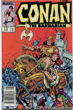 conan the barbarian 173 cpv canadian price variant image