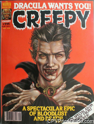 Creepy #111 $2.00 Canadian Price Variant Comic Book Picture