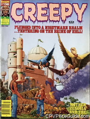 Creepy #136 $2.25 Canadian Price Variant Comic Book Picture