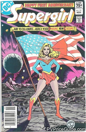 Daring New Adventures of Supergirl #13 75¢ Canadian Price Variant Comic Book Picture