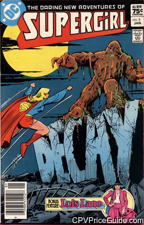Daring New Adventures of Supergirl #3 75¢ Canadian Price Variant Comic Book Picture