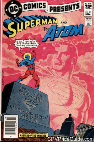 DC Comics Presents #51 75¢ Canadian Price Variant Comic Book Picture