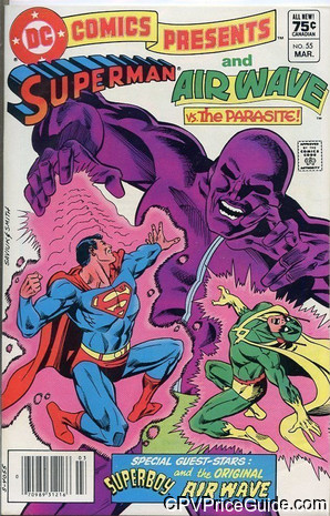 DC Comics Presents #55 75¢ CPV Comic Book Picture