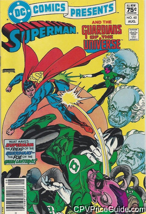 DC Comics Presents #60 75¢ Canadian Price Variant Comic Book Picture