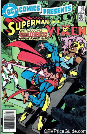 DC Comics Presents #68 95¢ CPV Comic Book Picture