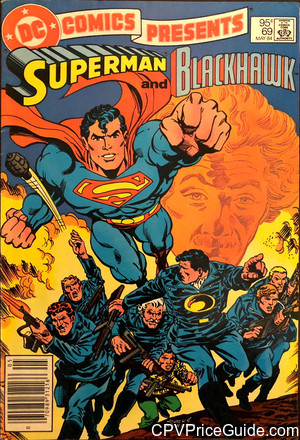 DC Comics Presents #69 95¢ CPV Comic Book Picture