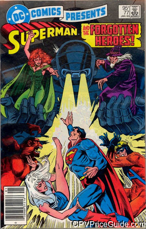 DC Comics Presents #77 95¢ CPV Comic Book Picture