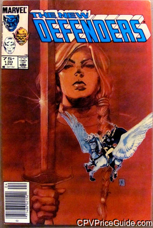 Defenders #130 75¢ CPV Comic Book Picture