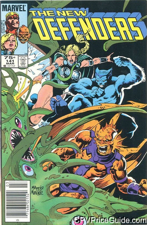 Defenders #141 75¢ CPV Comic Book Picture