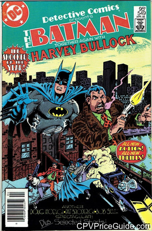 Detective Comics #549 95¢ Canadian Price Variant Comic Book Picture