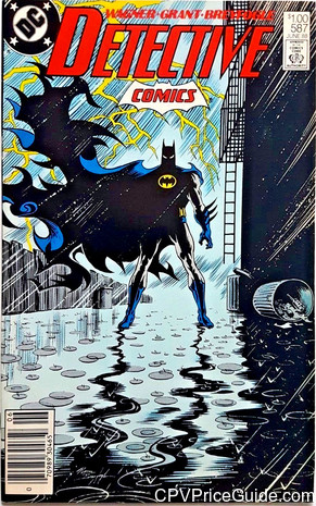 Detective Comics #587 $1.00 Canadian Price Variant Comic Book Picture