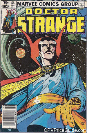 Doctor Strange #56 75¢ CPV Comic Book Picture