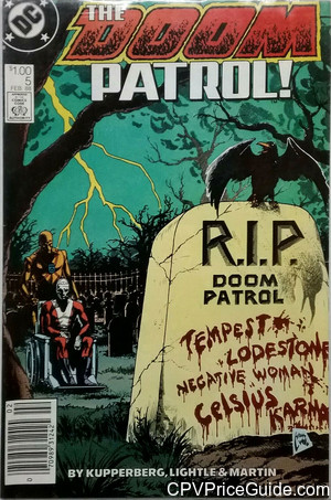 Doom Patrol #5 $1.00 CPV Comic Book Picture