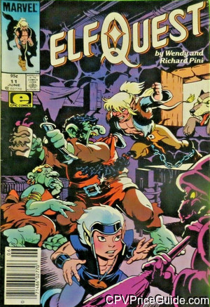 Elfquest #11 95¢ CPV Comic Book Picture