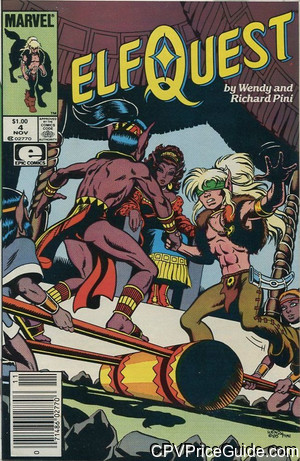 Elfquest #4 $1.00 Canadian Price Variant Comic Book Picture