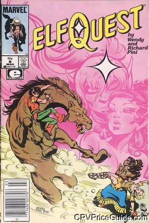 Elfquest #8 95¢ CPV Comic Book Picture