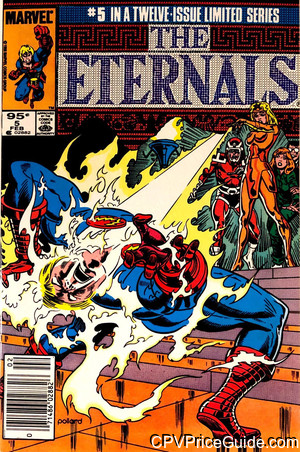 Eternals #5 95¢ CPV Comic Book Picture