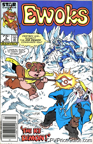 Ewoks #6 95¢ Canadian Price Variant Comic Book Picture