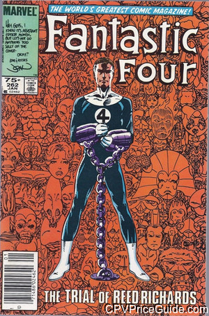 Fantastic Four #262 75¢ CPV Comic Book Picture