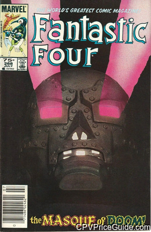 Fantastic Four #268 75¢ CPV Comic Book Picture