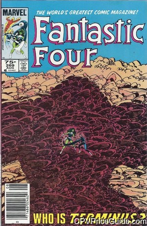 Fantastic Four #269 75¢ CPV Comic Book Picture