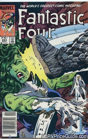 Fantastic Four #284 75¢ CPV Comic Book Picture