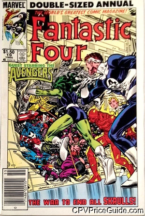 Fantastic Four Annual #19 $1.50 CPV Comic Book Picture