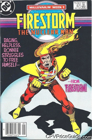 Firestorm the Nuclear Man #67 $1.00 CPV Comic Book Picture