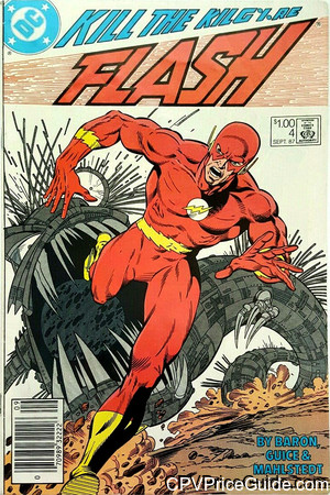 Flash Volume 2 #4 $1.00 CPV Comic Book Picture