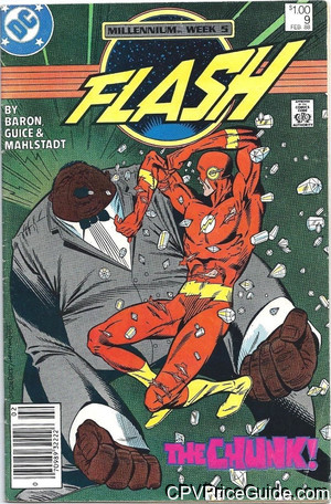 Flash Volume 2 #9 $1.00 CPV Comic Book Picture
