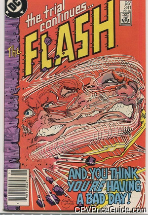 Flash #341 95¢ CPV Comic Book Picture